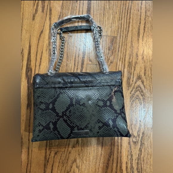 KURT GEIGER
Soho Large Croc Embossed Shoulder Bag In Open Green - Picture 4 of 8